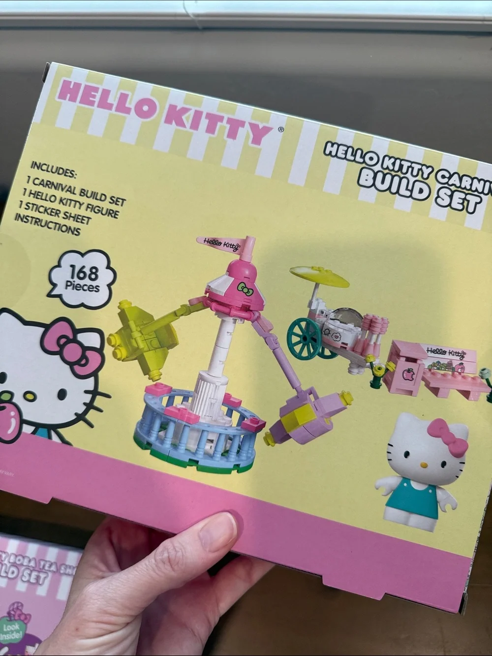 Hello Kitty Sanrio Build Set Bundle 4 Boba Carnival Ice Cream Campground NIB